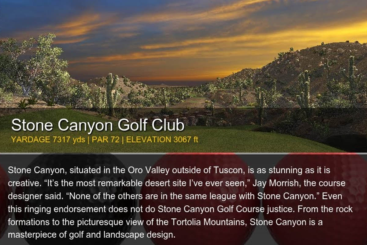 Stone Canyon Golf